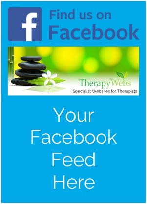 ultimate hypnotherapy website design facebook feed