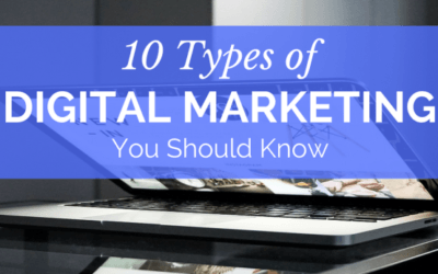10 Types Of Digital Marketing You Should Know – And Consider For Your Marketing Strategy